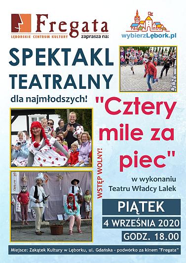 Spektakl teatralny dla najmłodszych