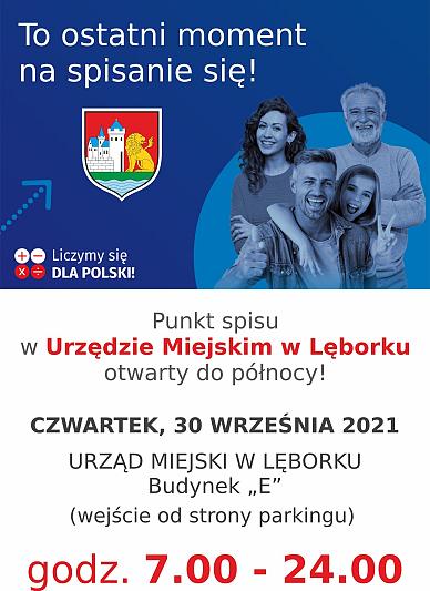 30 września 2021 r. to ostatni dzień na spisanie się w Narodowym Spisie Powszechnym Ludności i Mieszkań 2021