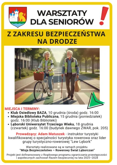 Bezpieczny Senior na Drodze: Warsztaty z Bezpieczeństwa Ruchu Drogowego!