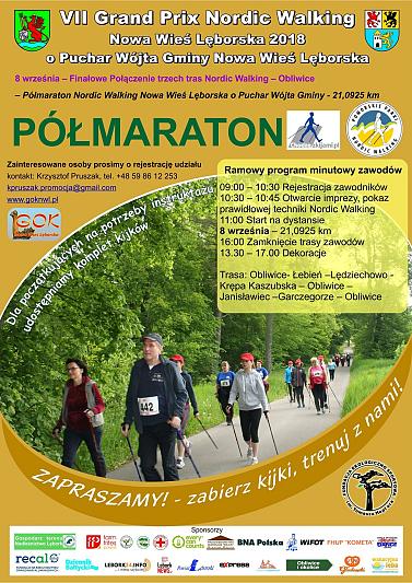 VII Grand Prix Nornic Walking i Festyn Ekologiczno-Historyczny w Obliwicach