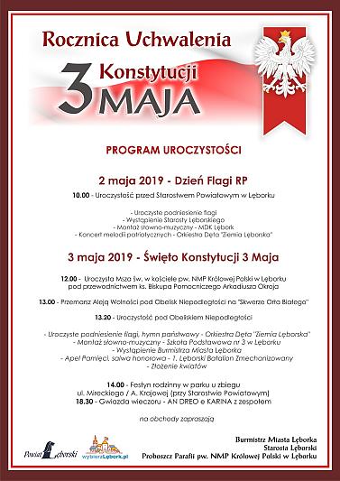 Święto Konstytucji 3 Maja i Lęborska Majówka 2019